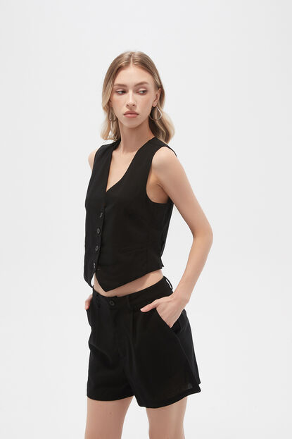 CHALECO LUKEY NEGRO image number null