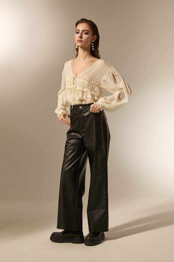 PANTALON AZAI NEGRO image number null