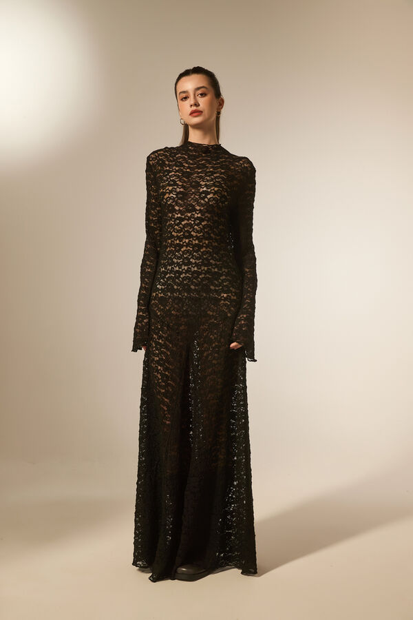 VESTIDO XYRAL NEGRO image number null