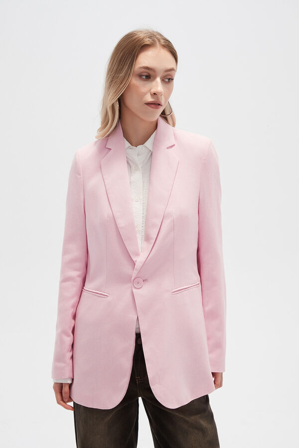 BLAZER FLOK ROSA CLARO image number null