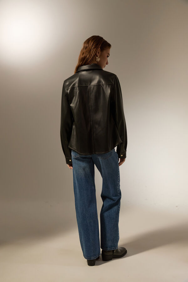 SOBRECAMISA WANTANABE NEGRO image number null