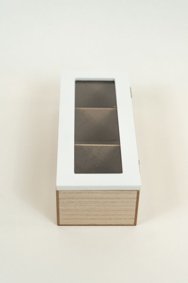 Caja para T&eacute; Tea, 3 separadores COLOR UNICO image number null