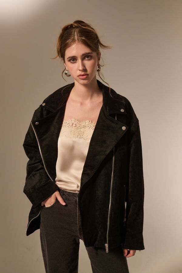 CHAQUETA GAMAL NEGRO image number null