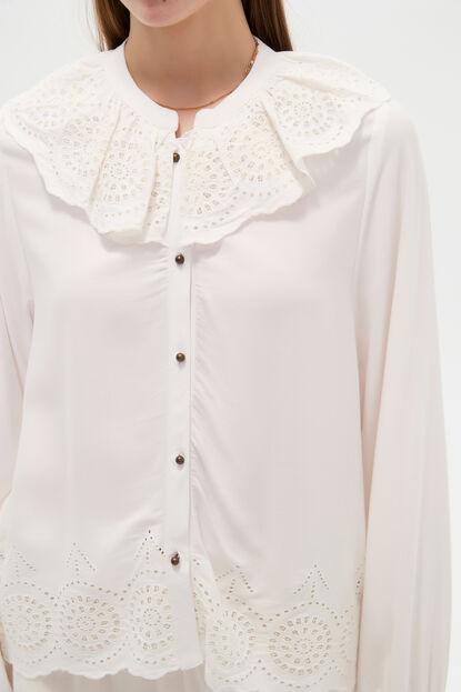 CAMISA GRISEN 70607 MARFIL  / OFF WHITE image number null