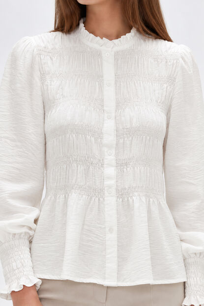 CAMISA OLYVAR BLANCO image number null