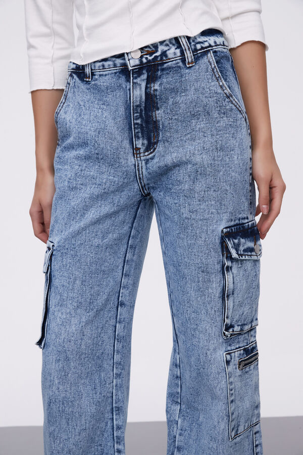 PANTALON SASH AZUL CLARO image number null