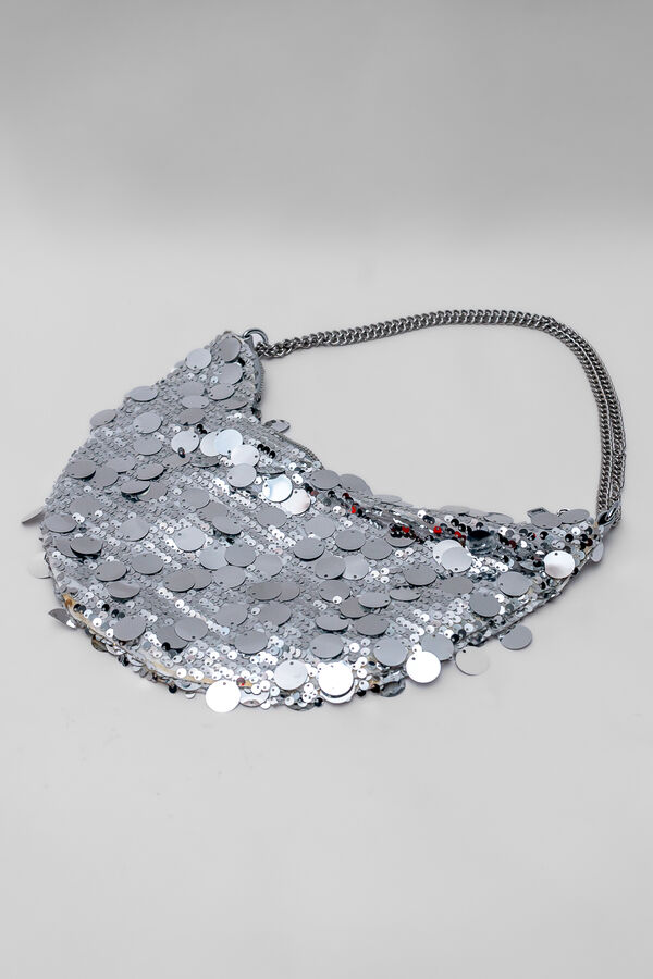 Cartera Sequins PLATEADO image number null