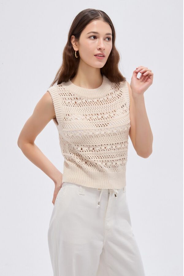 TOPS COULDE 70809 CRUDO / NATURAL image number null
