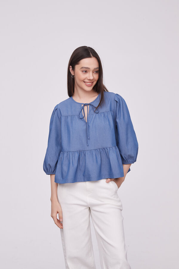 BLUSA CLUVE AZUL image number null