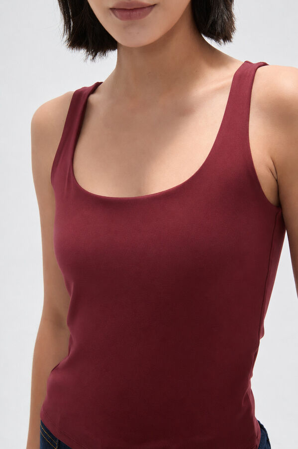 MUSCULOSA MINTAS BORDEAUX image number null