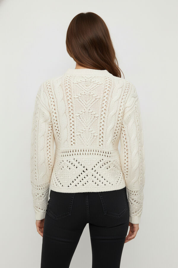 SWEATER RANCA MARFIL  / OFF WHITE image number null