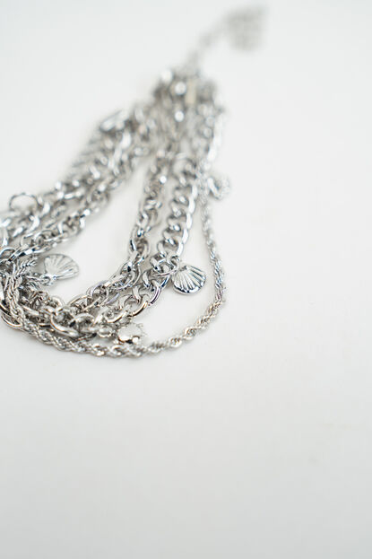 Brazalete Fondi PLATEADO image number null
