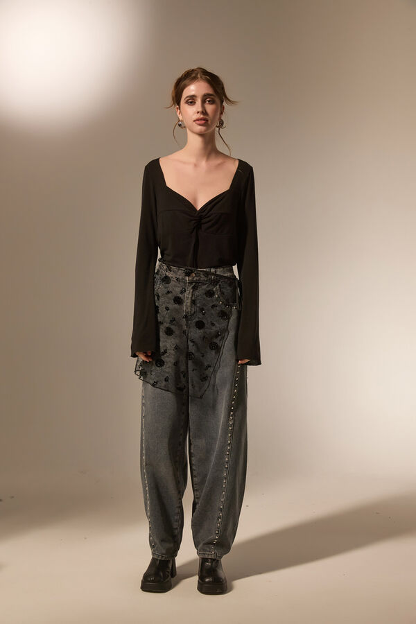 FALDA TANEK NEGRO image number null