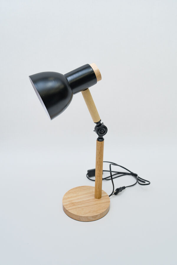 Lampara de Mesa Hiron NEGRO image number null