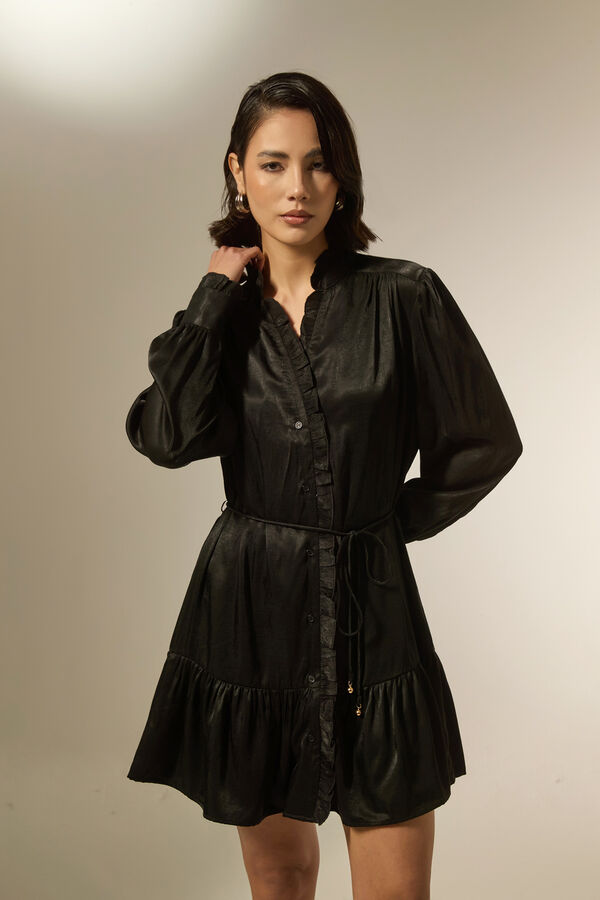 VESTIDO GORATH NEGRO image number null