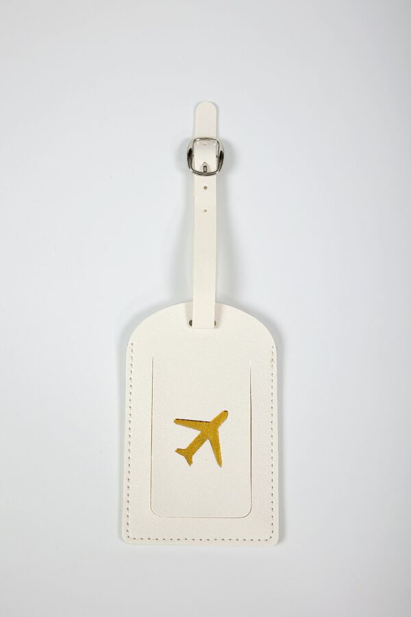 Etiqueta Valija Travel BLANCO image number null