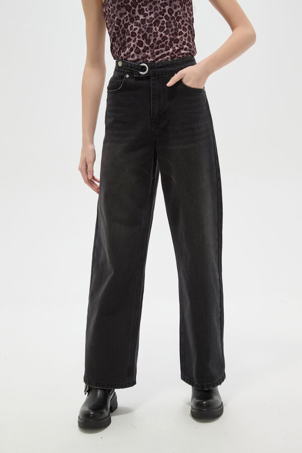 PANTALON AELITH GRIS OSCURO image number null