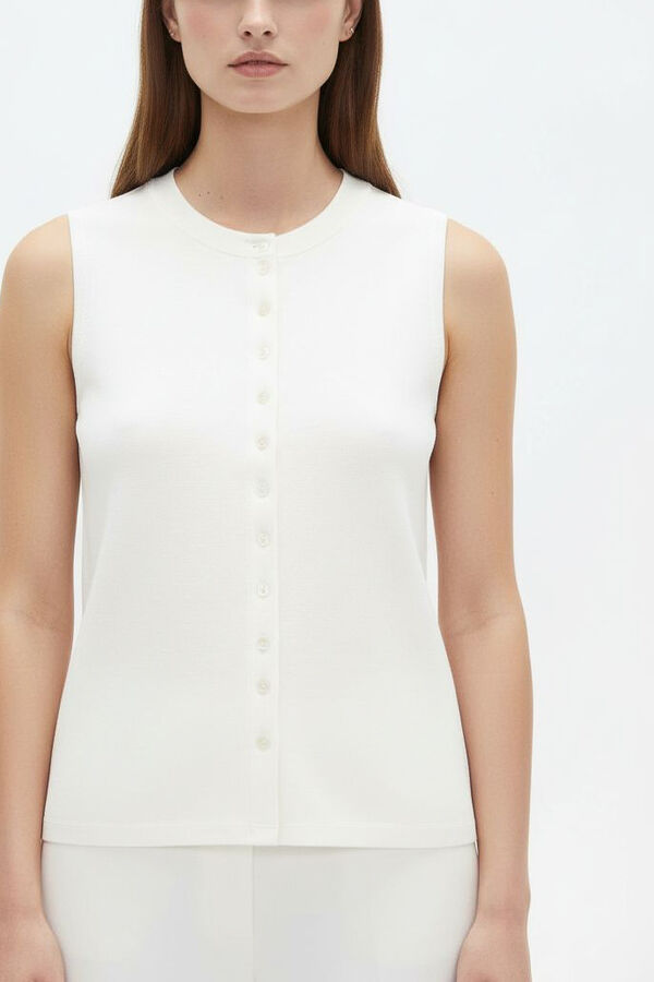 MUSCULOSA LAEMA 70809 MARFIL  / OFF WHITE image number null
