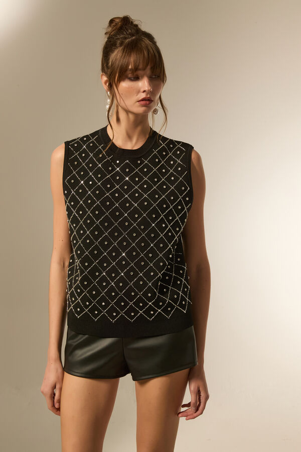CHALECO VARISE NEGRO image number null