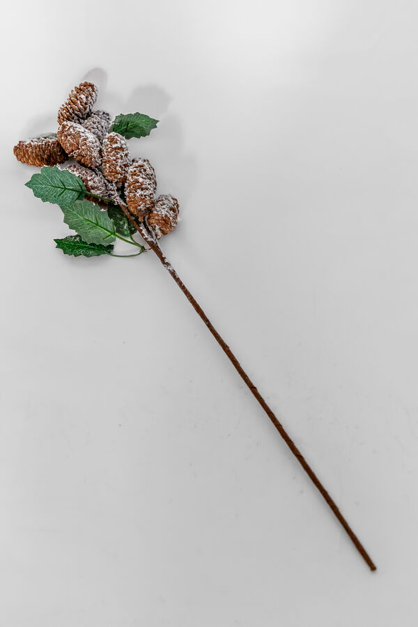 Deco Navidad Rama Mu&eacute;rdago y Pi&ntilde;as COLOR UNICO image number null