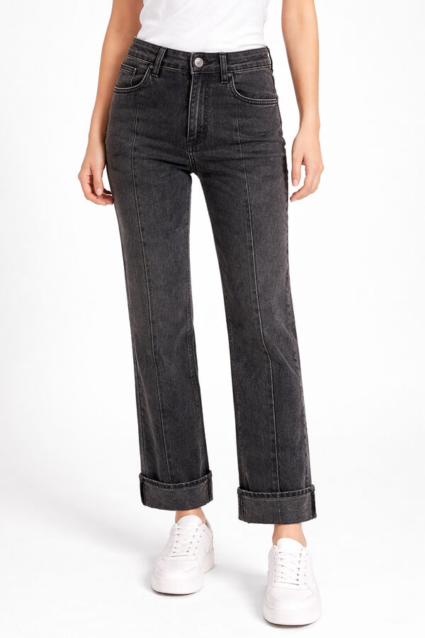 PANTALON CORTES GRIS MEDIO image number null