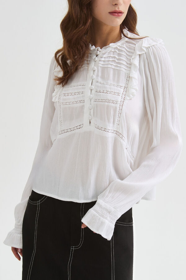 BLUSA NARUN 70607 BLANCO image number null
