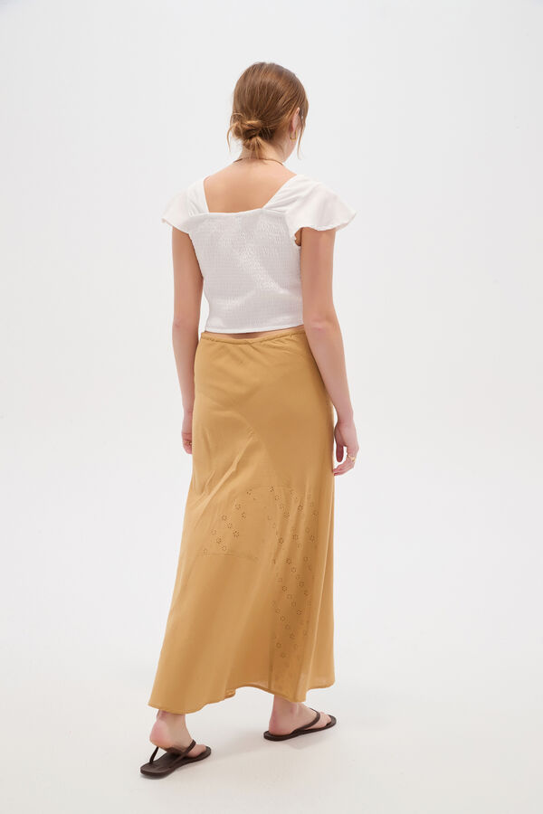 FALDA AGLAE 70809 BEIGE OSCURO image number null
