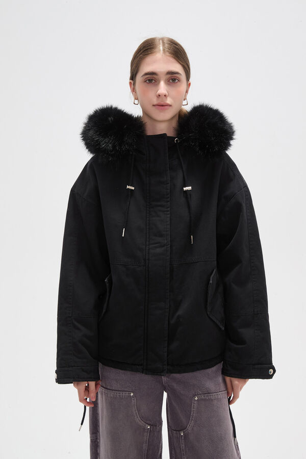 CAMPERA MIREN NEGRO image number null