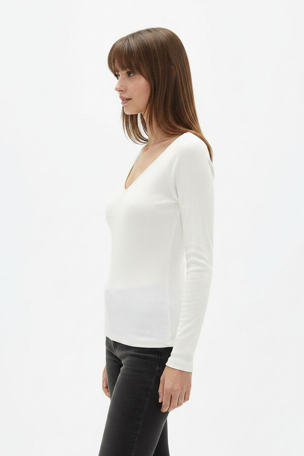 REMERA STENG MARFIL  / OFF WHITE image number null