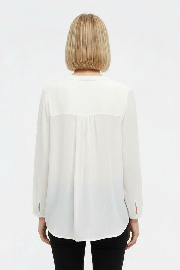 BLUSA BURSAS 70607 MARFIL  / OFF WHITE image number null