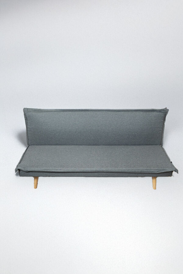 Sofá Cama Click Clack, 2 Cuerpos Nero GRIS OSCURO image number null