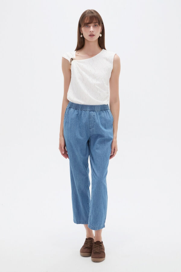 PANTALON LIRU 70607 AZUL CLARO image number null