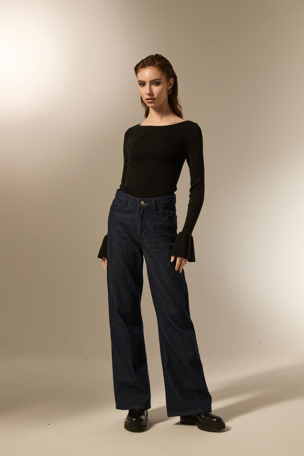PANTALON QUARTIN AZUL INDIGO image number null