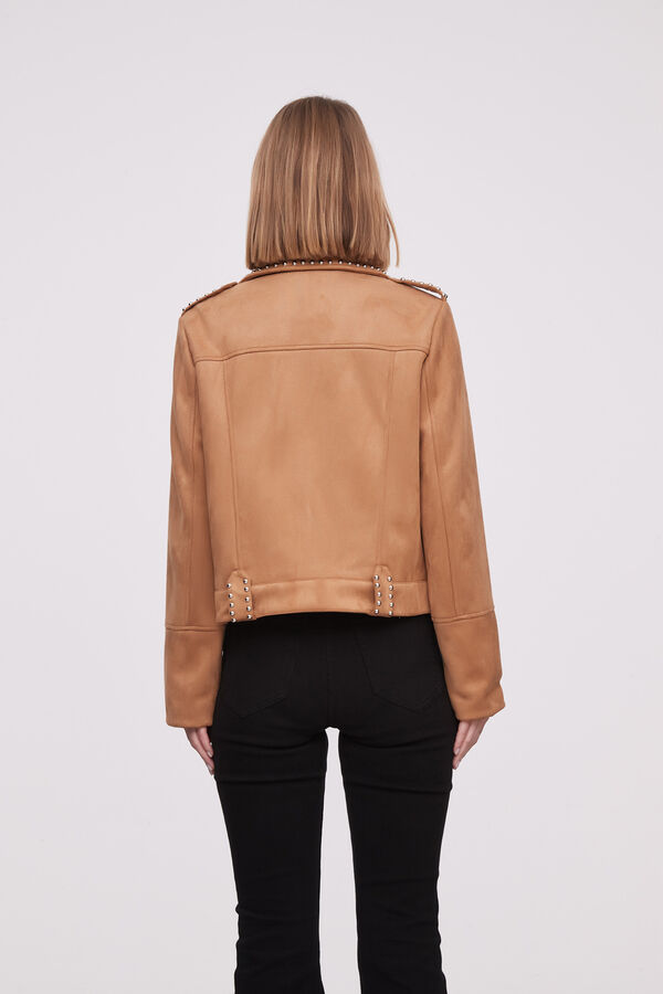 CHAQUETA SIYUA BEIGE OSCURO image number null