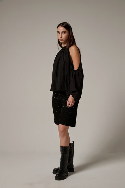 BLUSA FRANCINE 70809 NEGRO image number null