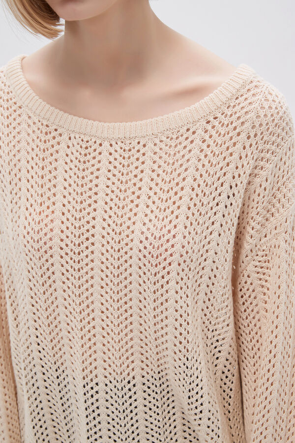 SWEATER FLIP CRUDO / NATURAL image number null
