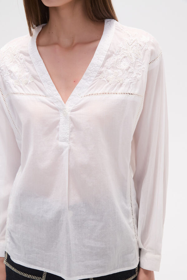 BLUSA TIFONE BLANCO image number null