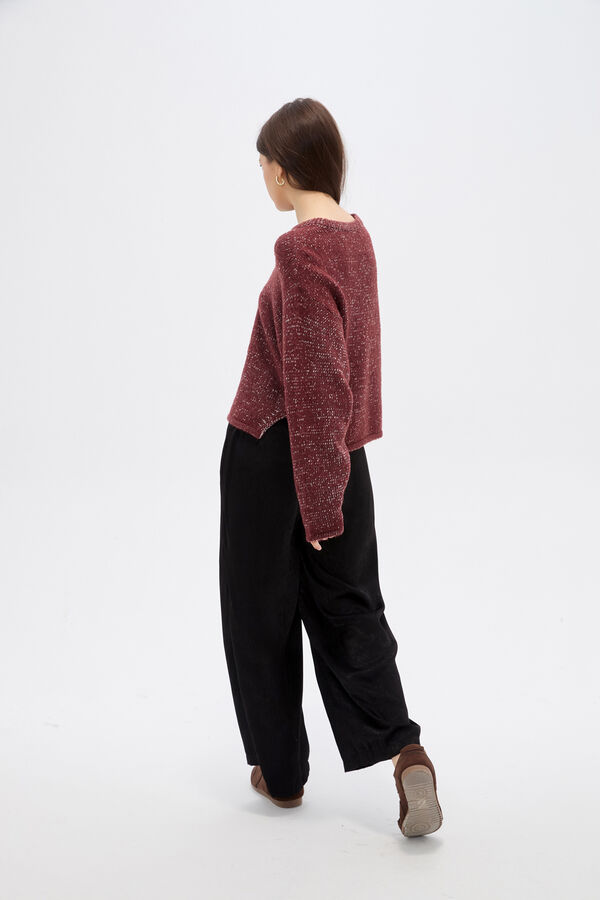 SWEATER RAMIN BORDEAUX MELANGE image number null