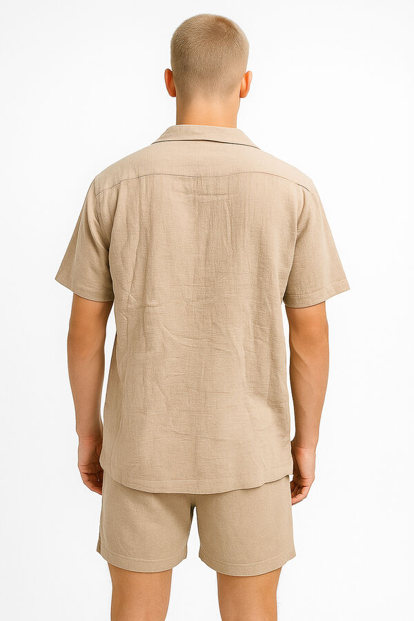 CAMISA ZERAN CAQUI image number null