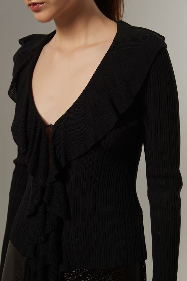 CARDIGAN GUIMA NEGRO image number null