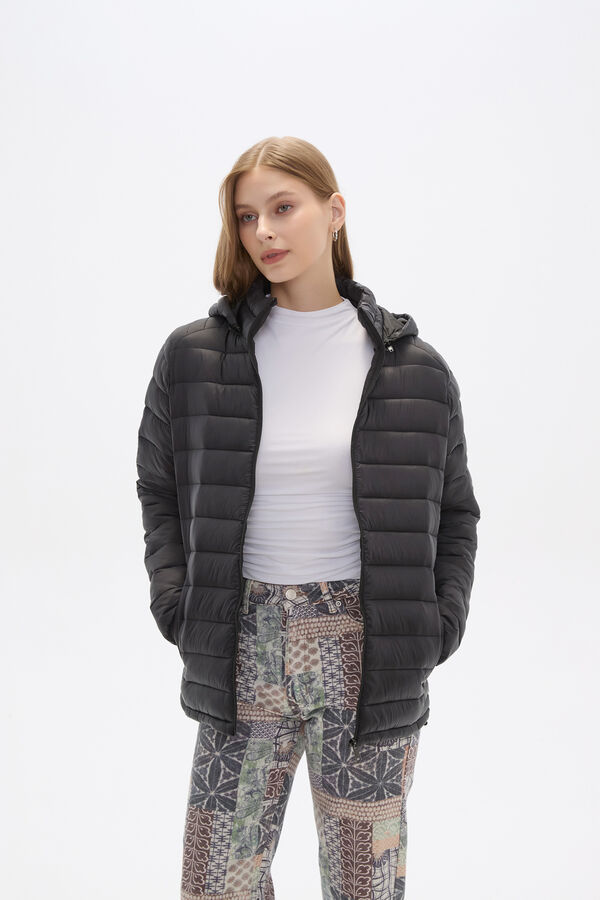 CAMPERA TENNEA NEGRO image number null