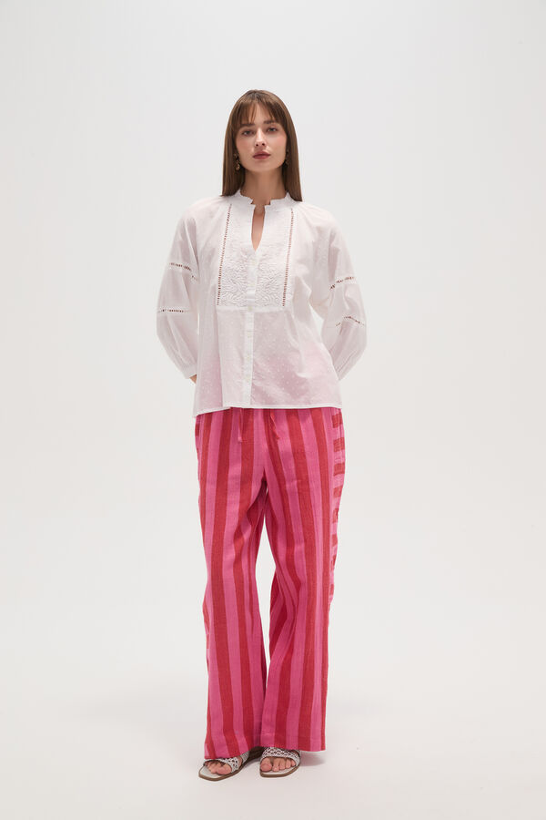 BLUSA SHETLAND BLANCO image number null