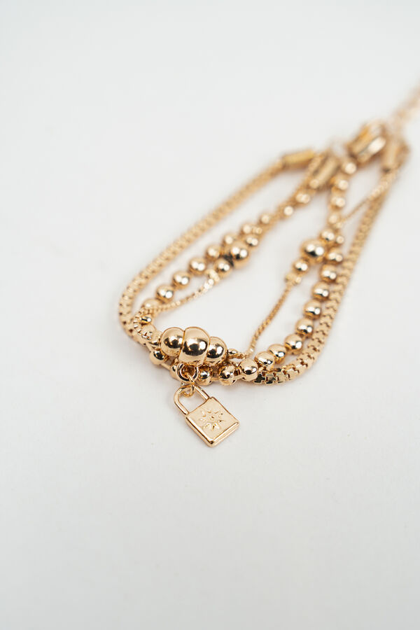 Brazalete Key DORADO image number null