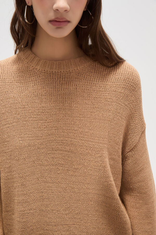 SWEATER SILICIA BEIGE OSCURO image number null