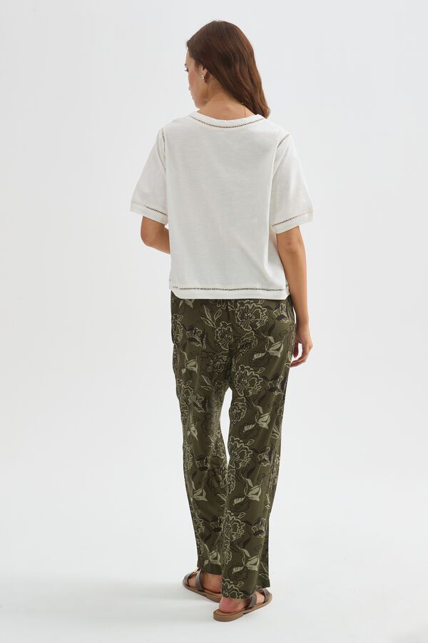 REMERA TAYEL 70607 MARFIL  / OFF WHITE image number null