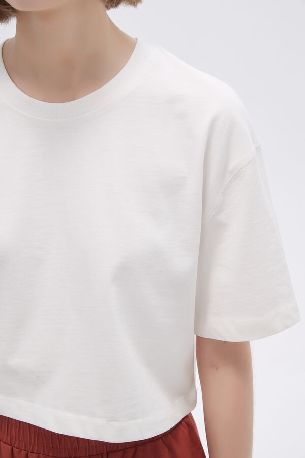 REMERA SOLIS MARFIL  / OFF WHITE image number null