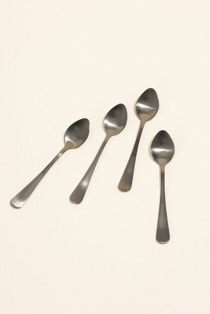 Cuchara para caf&eacute; Olivo Set 4 un. Negro COLOR UNICO image number null