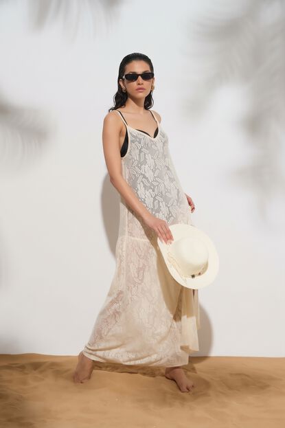 VESTIDO GABRIELLE 70809 CRUDO / NATURAL image number null