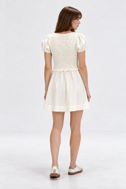 VESTIDO LACARE 70809 MARFIL  / OFF WHITE image number null