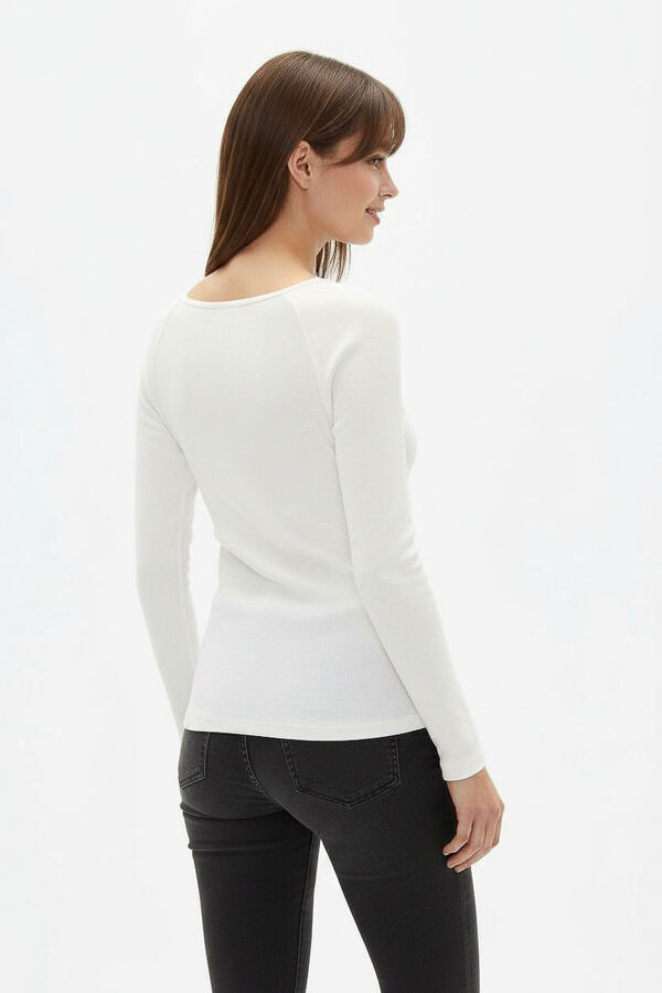 REMERA STENG MARFIL  / OFF WHITE image number null